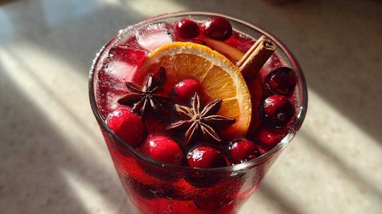 Spiced Cranberry Sangria