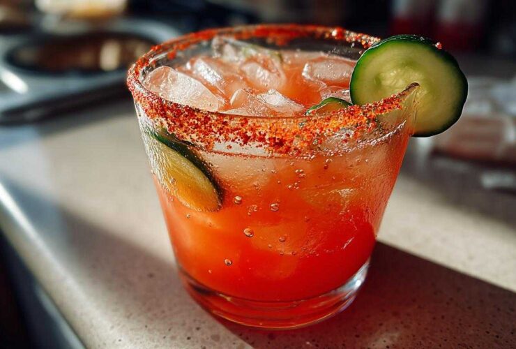 Spicy Pickle Margarita