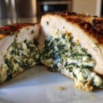 Spinach Feta Stuffed Chicken
