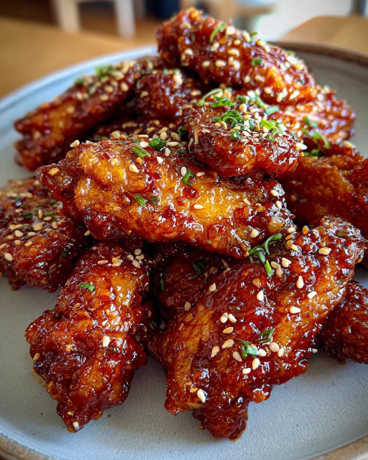 Sticky Honey Garlic Chicken Wings - detail 3