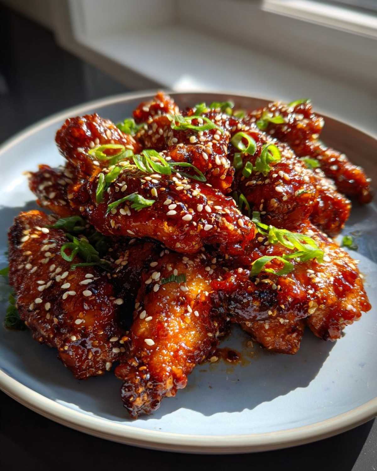 Sticky Honey Garlic Chicken Wings - detail 1