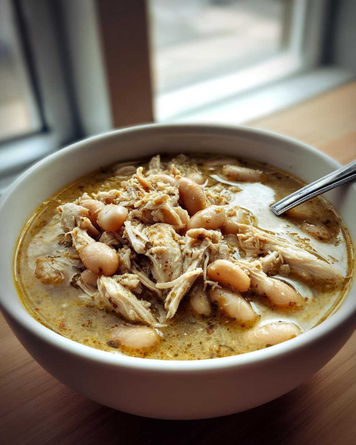 Stovetop White Chicken Chili - detail 2