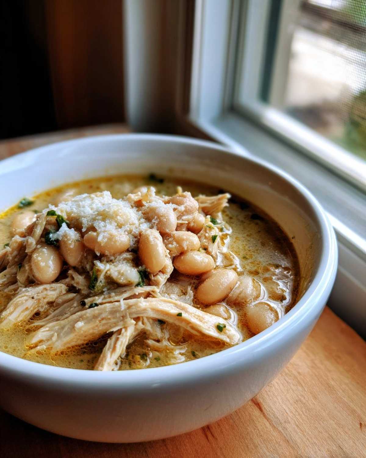 Stovetop White Chicken Chili - detail 3