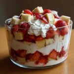 Strawberry Shortcake Trifle