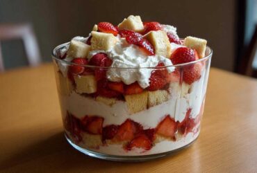 Strawberry Shortcake Trifle