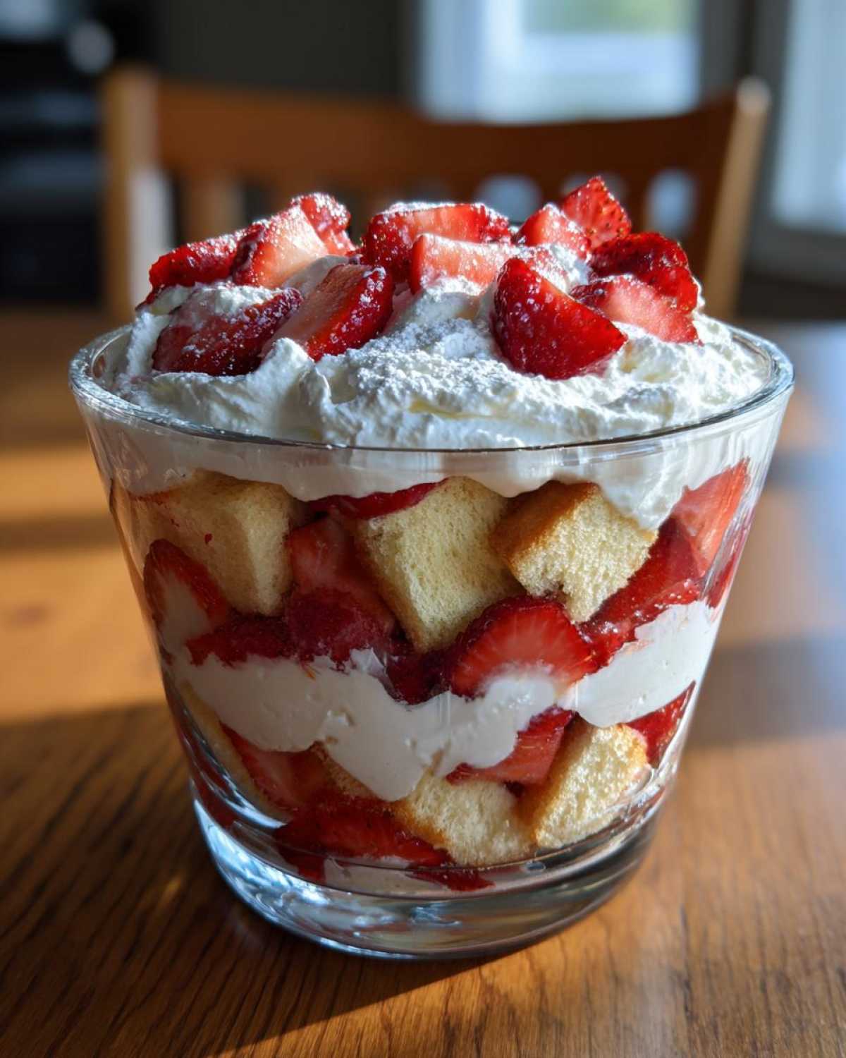 Strawberry Shortcake Trifle - detail 4