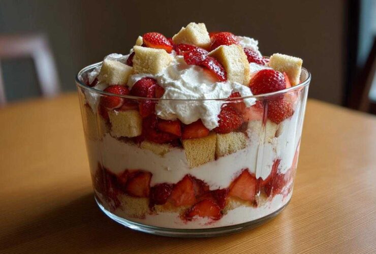 Strawberry Shortcake Trifle