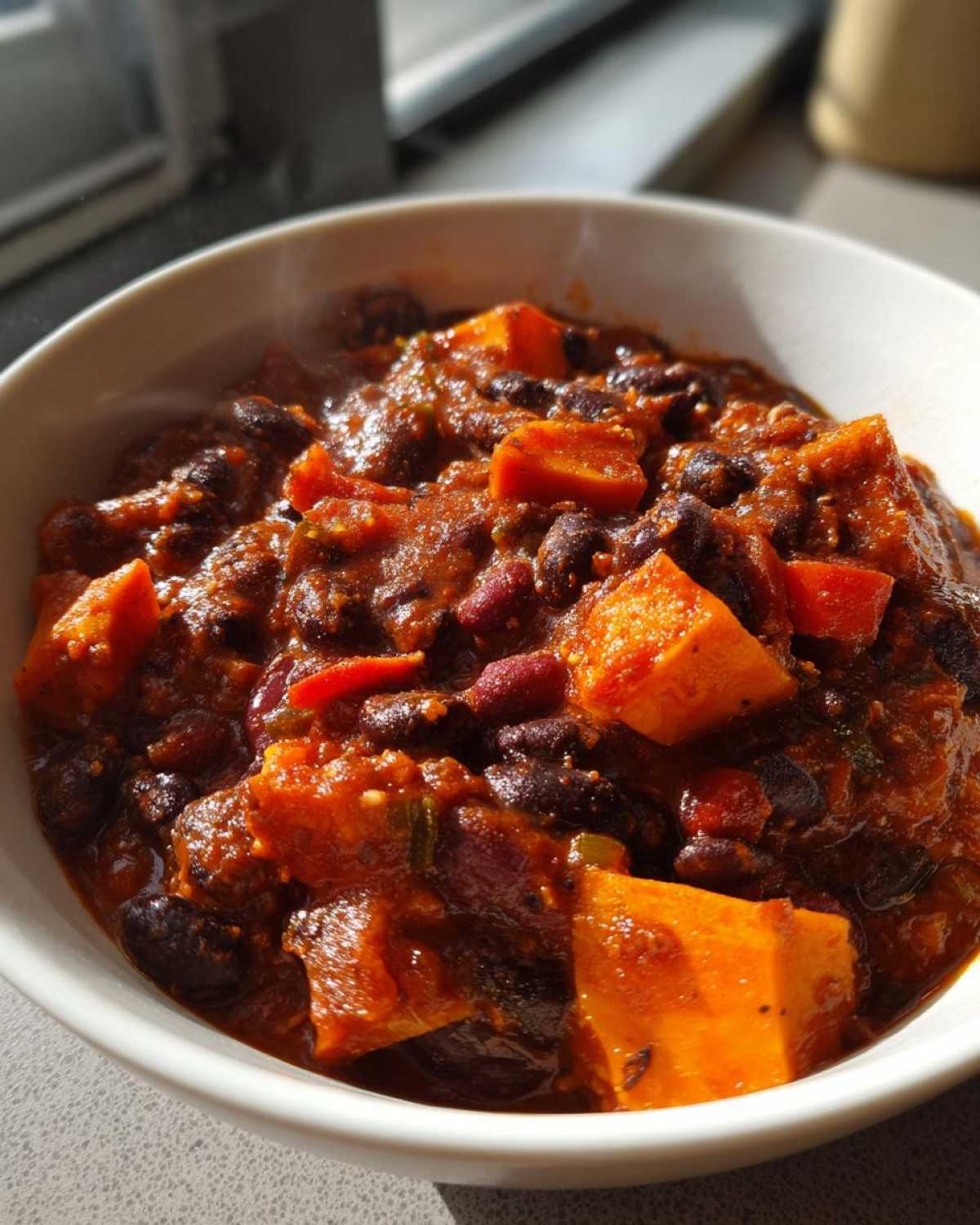 Sweet Potato Black Bean Chili - detail 1