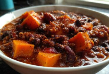 Sweet Potato Black Bean Chili