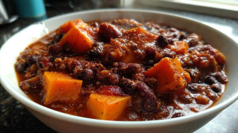 Sweet Potato Black Bean Chili