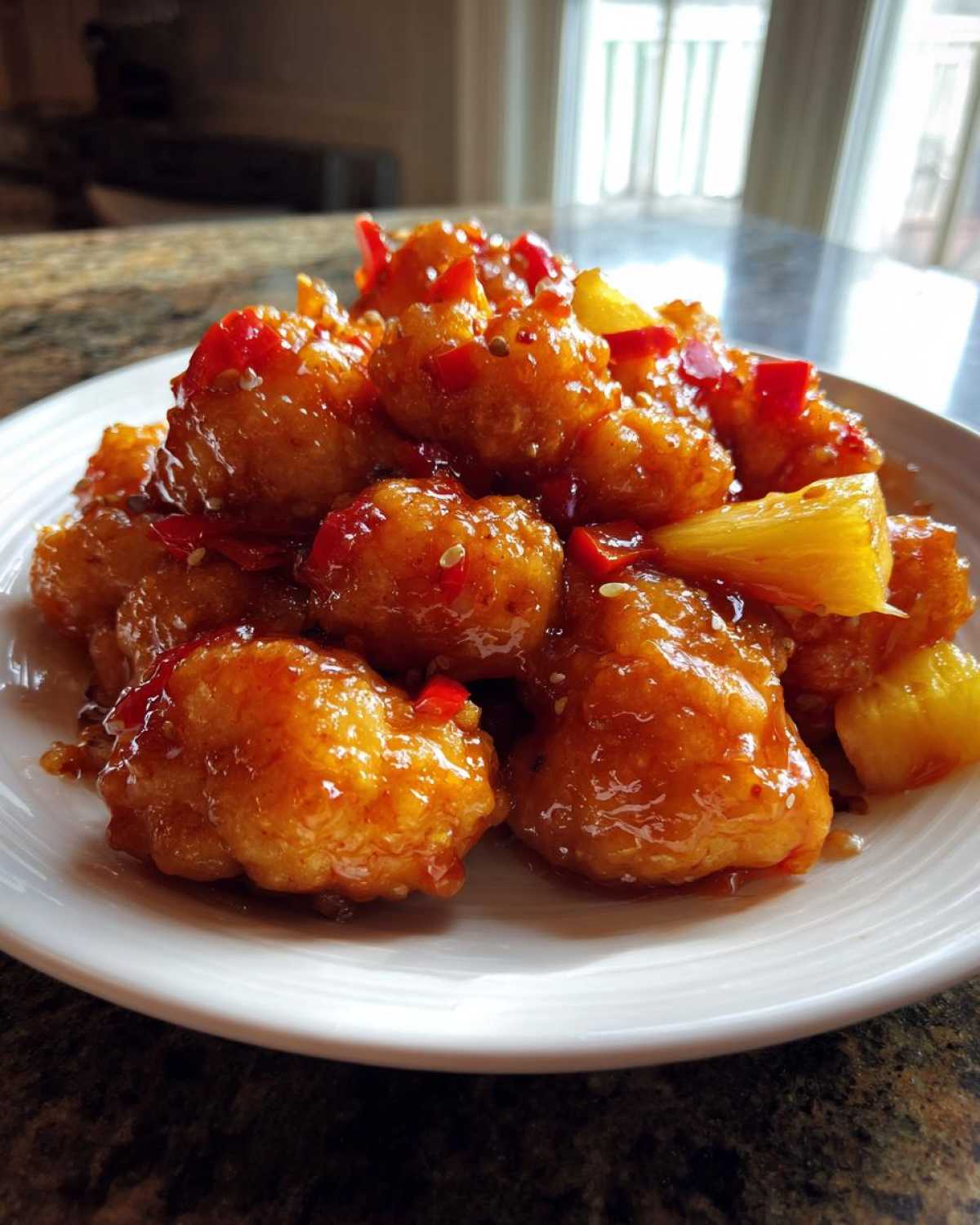 Sweet and Sour Cauliflower - detail 2