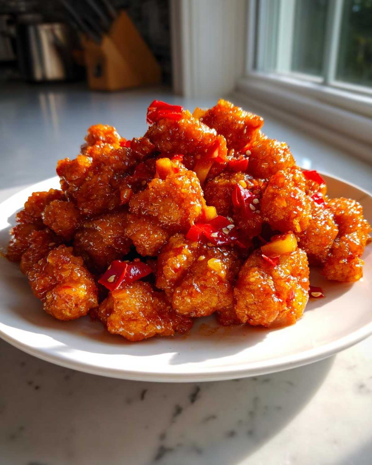 Sweet and Sour Cauliflower - detail 3