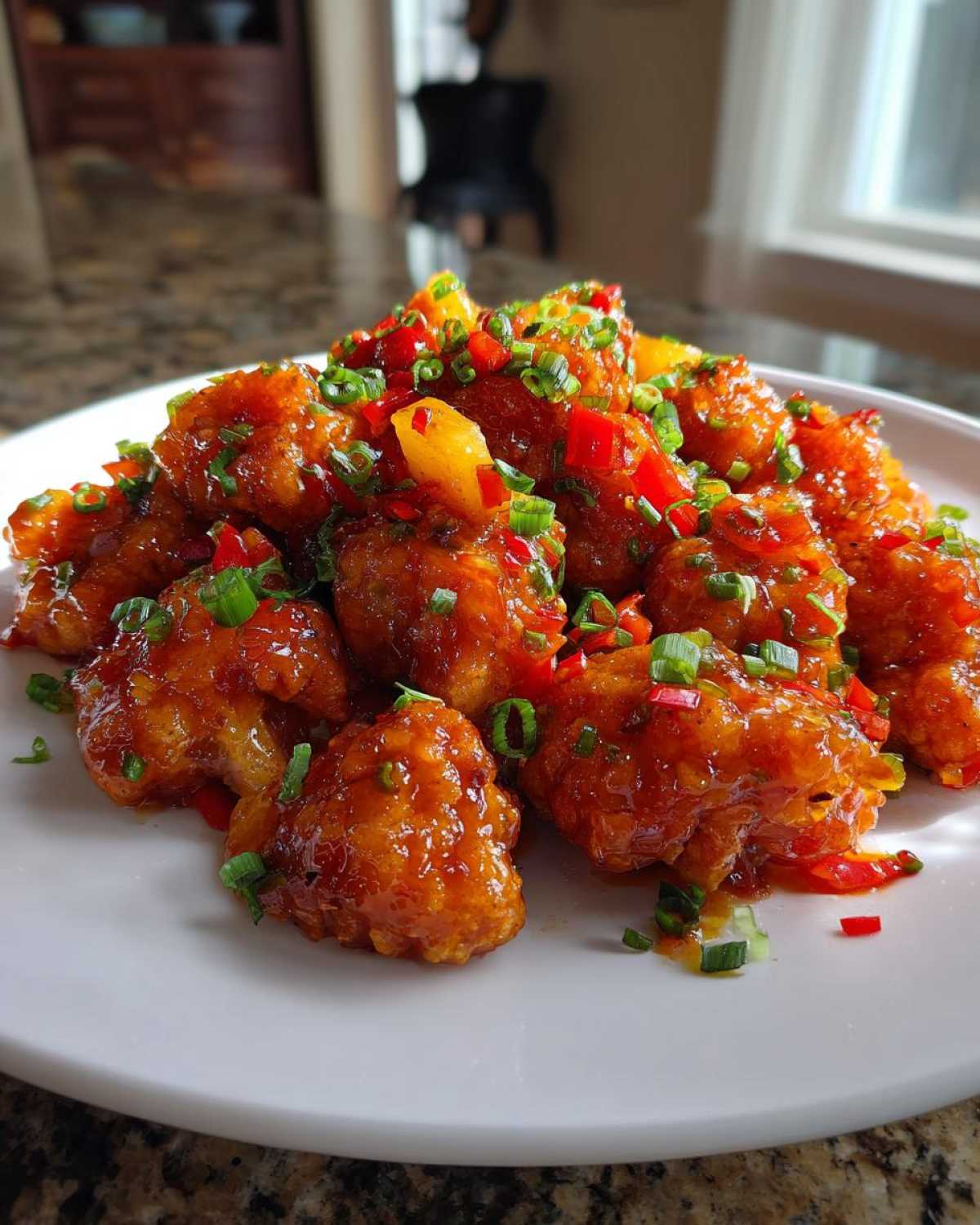 Sweet and Sour Cauliflower - detail 4