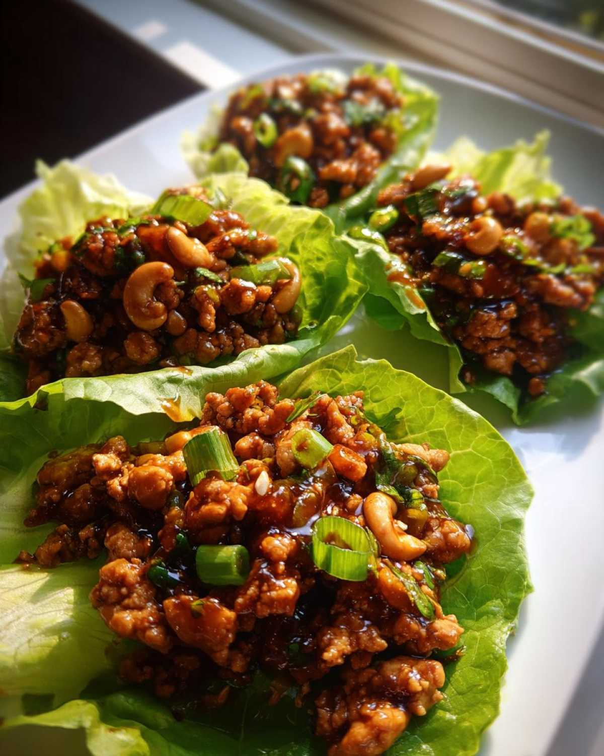 Teriyaki Chicken Lettuce Wraps - detail 2