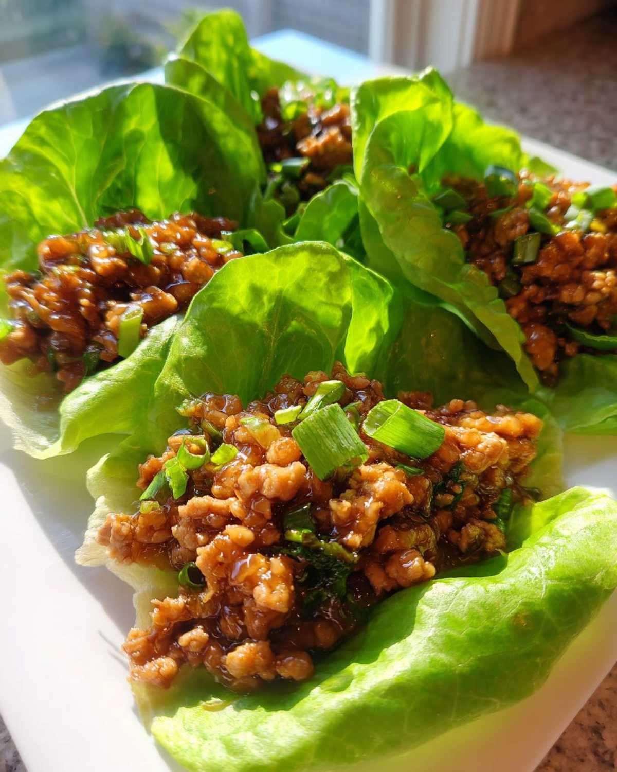 Teriyaki Chicken Lettuce Wraps - detail 3