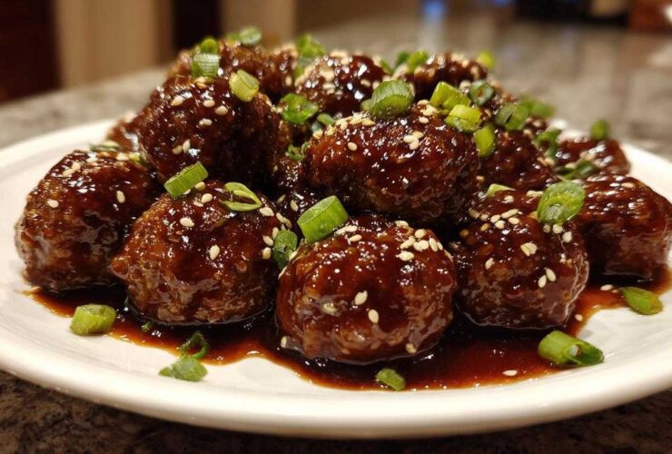 Teriyaki Glazed Meatballs
