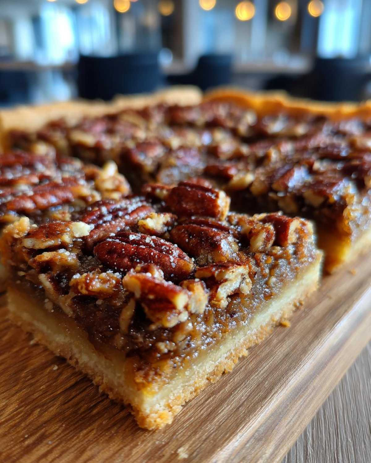 Toffee Pecan Pie Bars - detail 2