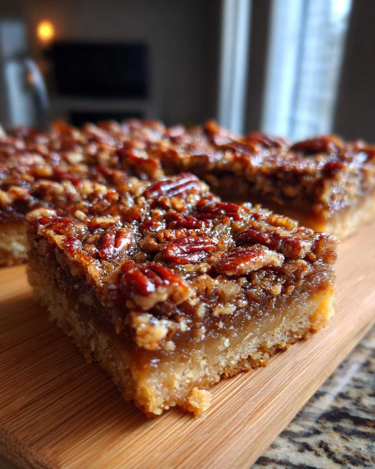 Toffee Pecan Pie Bars - detail 3