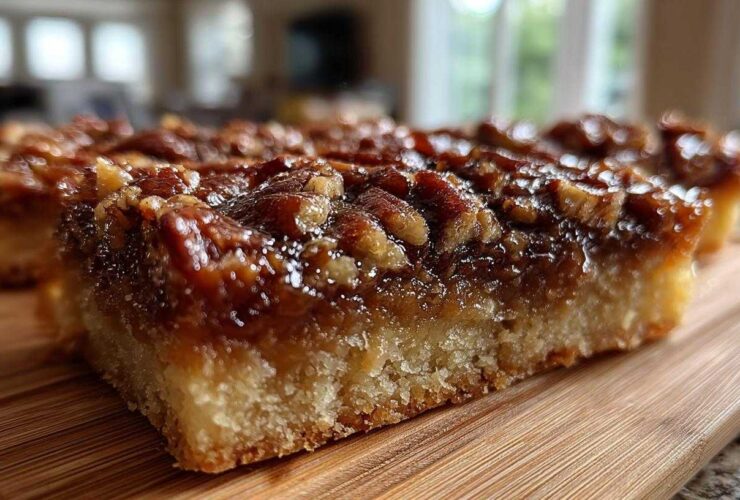 Toffee Pecan Pie Bars