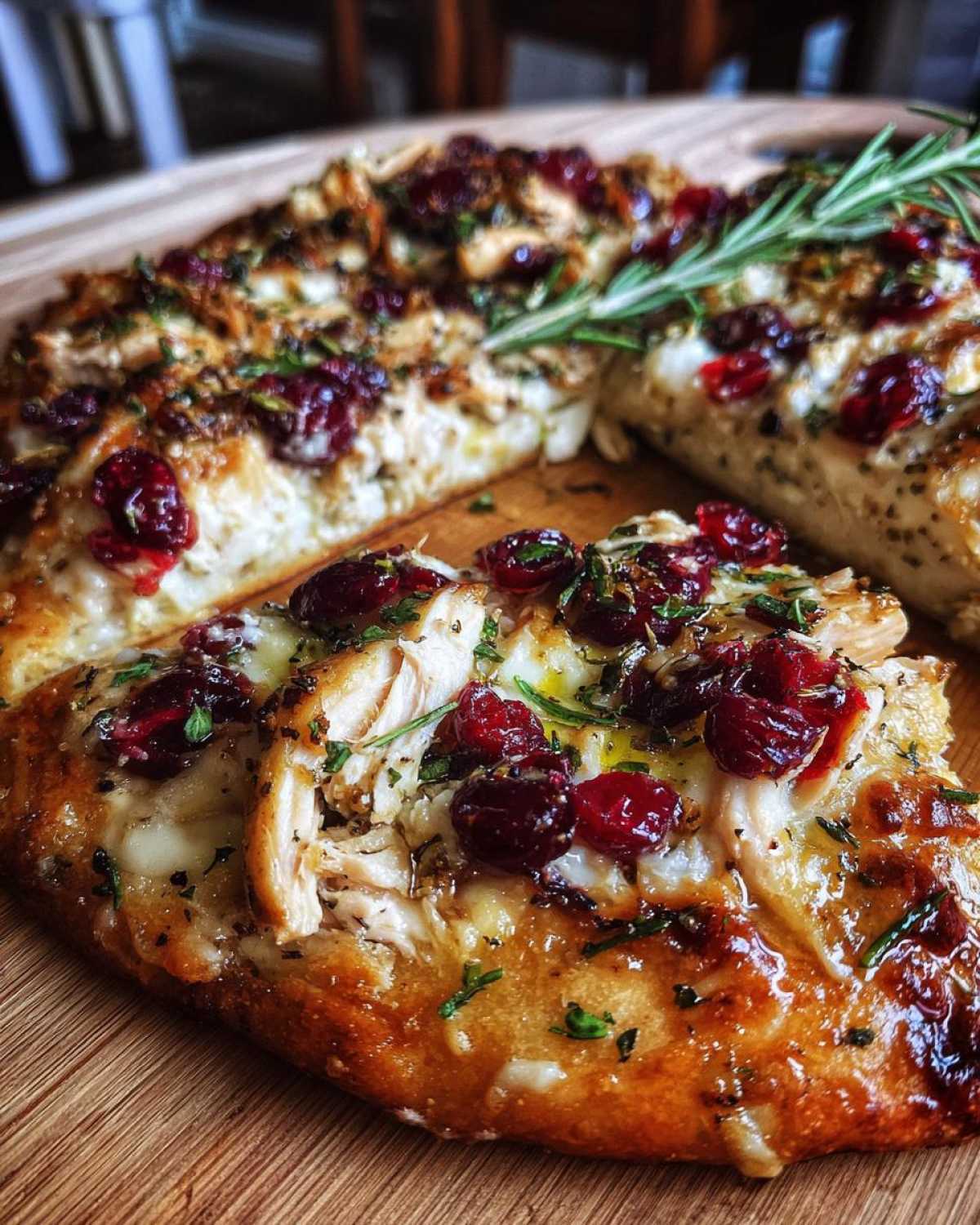 Turkey Cranberry Flatbread - detail 3