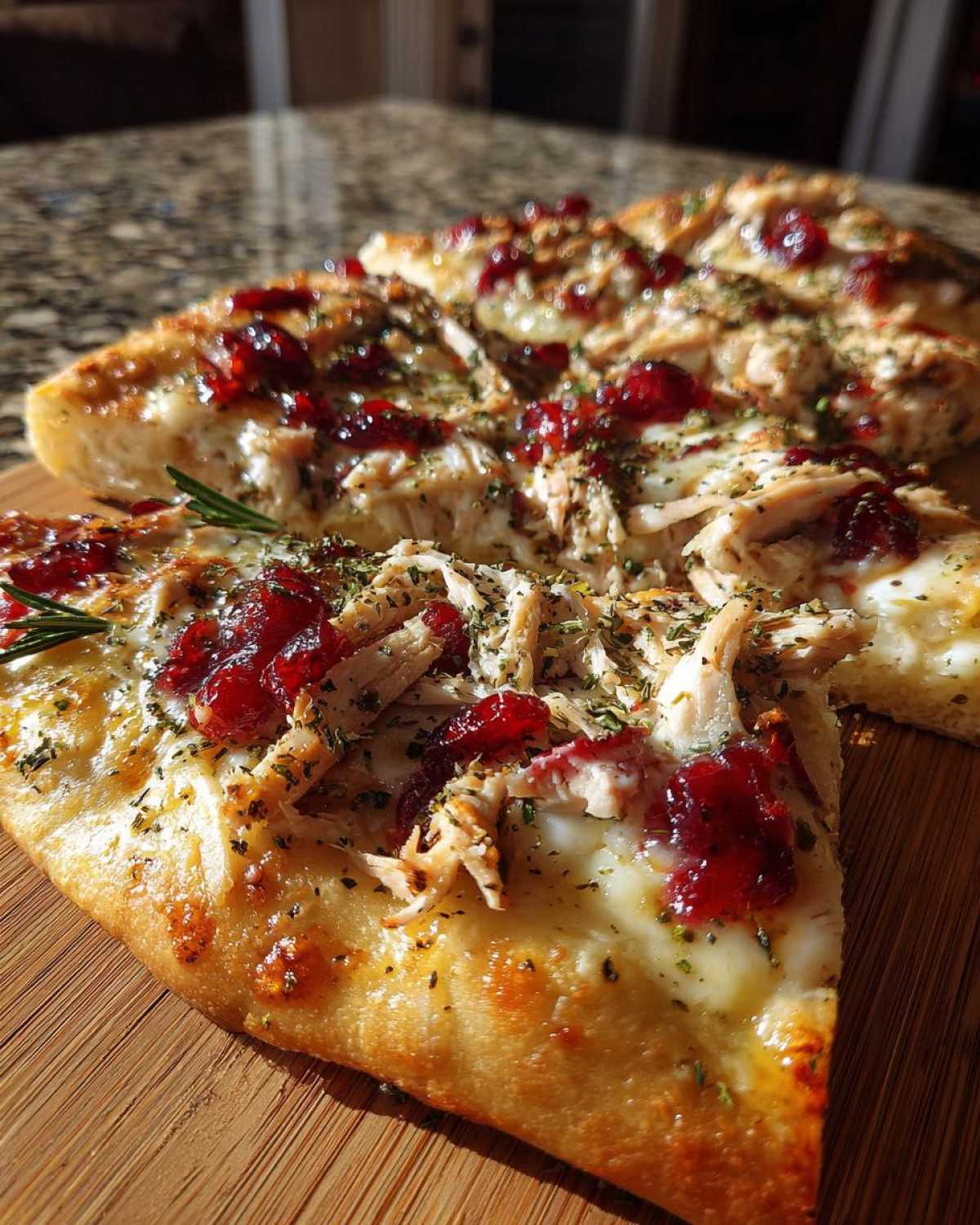 Turkey Cranberry Flatbread - detail 4