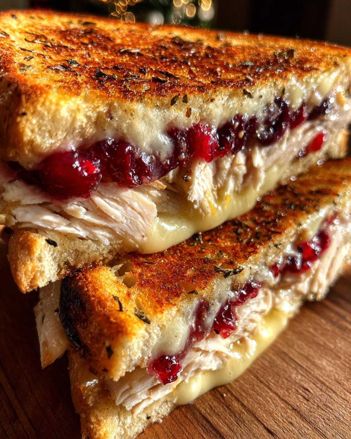 Turkey Cranberry Panini - detail 1