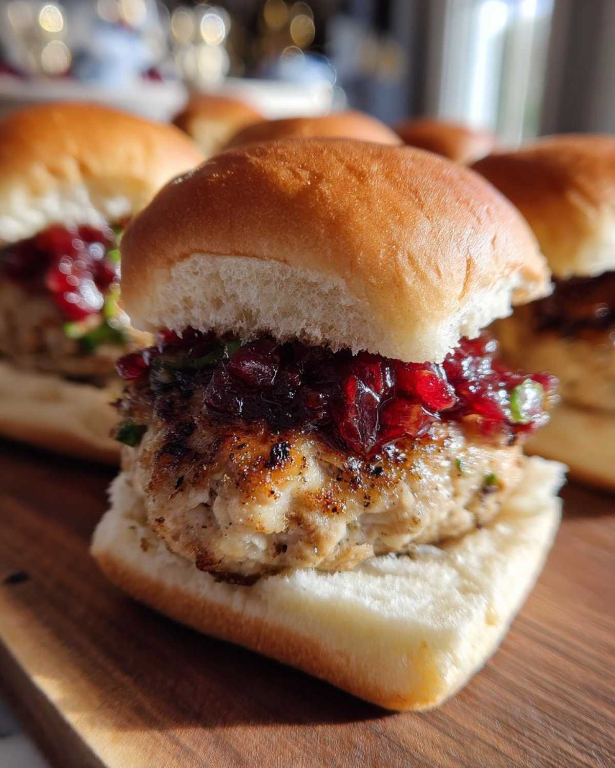 Turkey Cranberry Sliders - detail 3