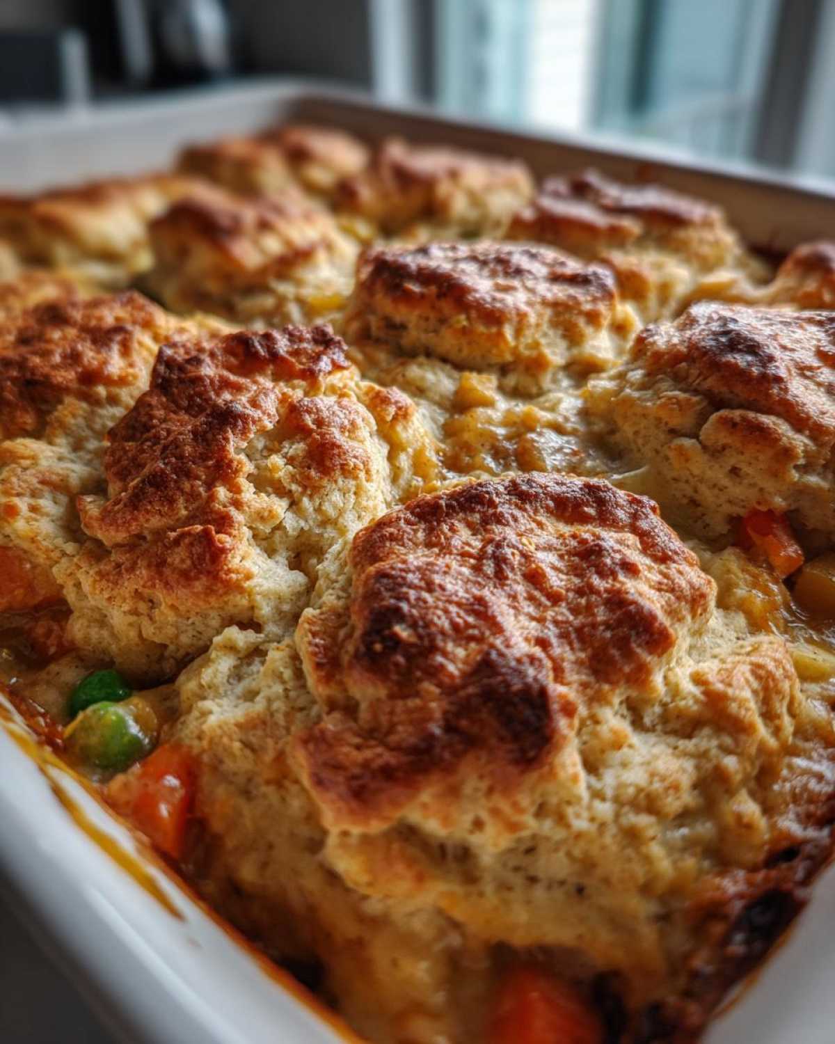 Turkey Pot Pie with Biscuit Crust - detail 1
