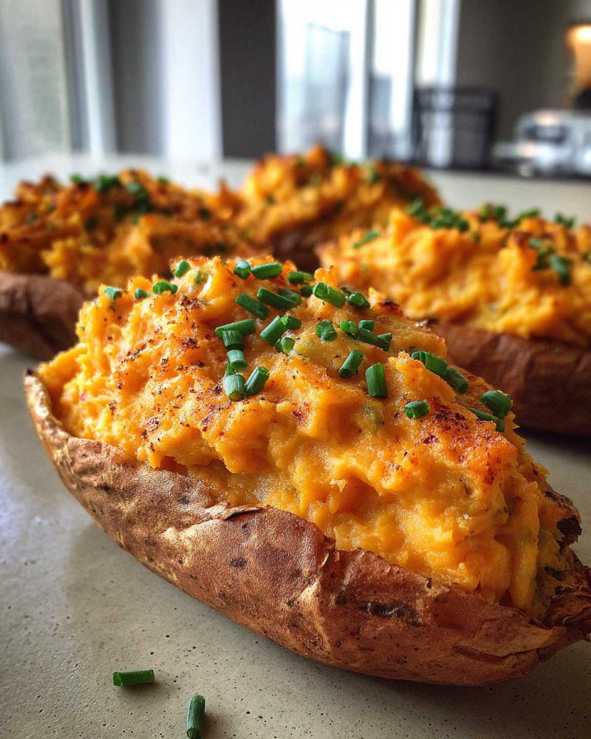 Twice Baked Sweet Potatoes - detail 2