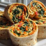 Veggie Hummus Pinwheels