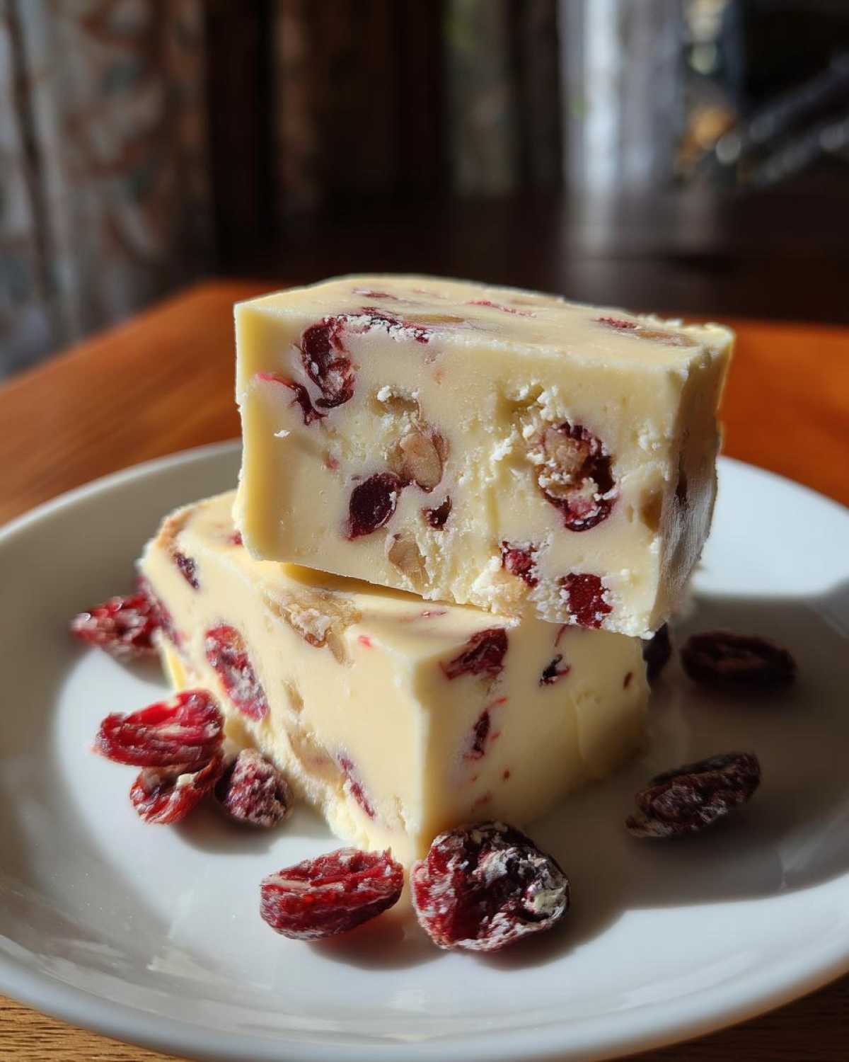 White Chocolate Cranberry Fudge - detail 4