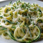 Zucchini Noodle Alfredo