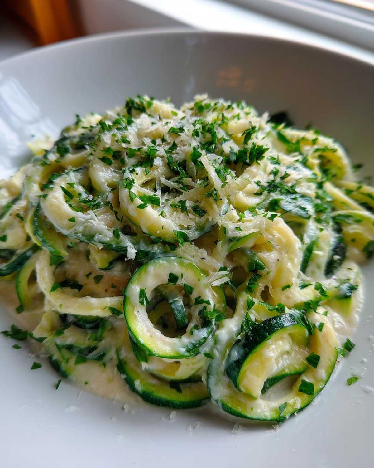 Zucchini Noodle Alfredo - detail 3