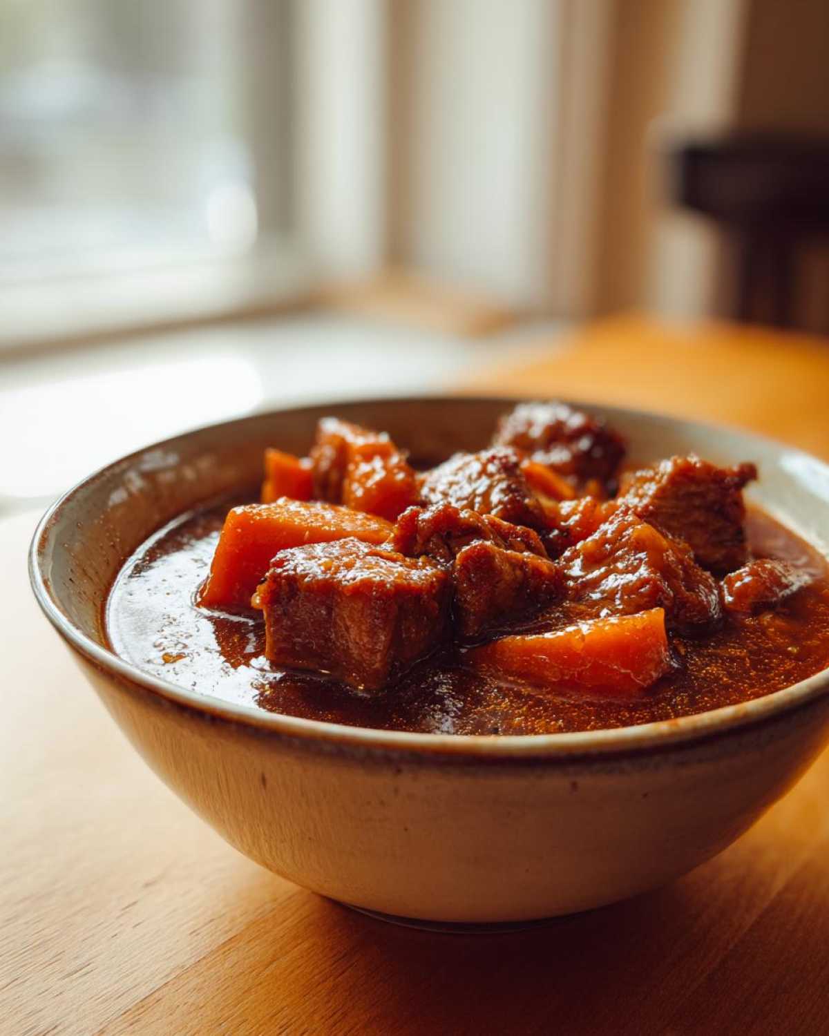 Apple Cider Pork Stew - detail 1