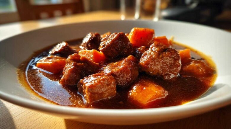 Apple Cider Pork Stew