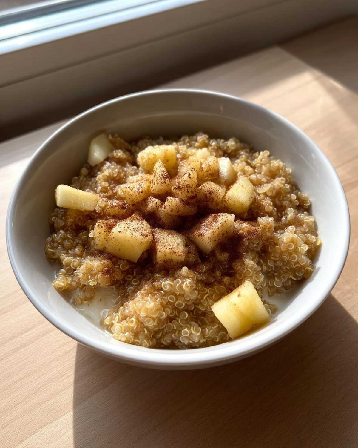 Apple Cinnamon Quinoa Porridge - detail 2