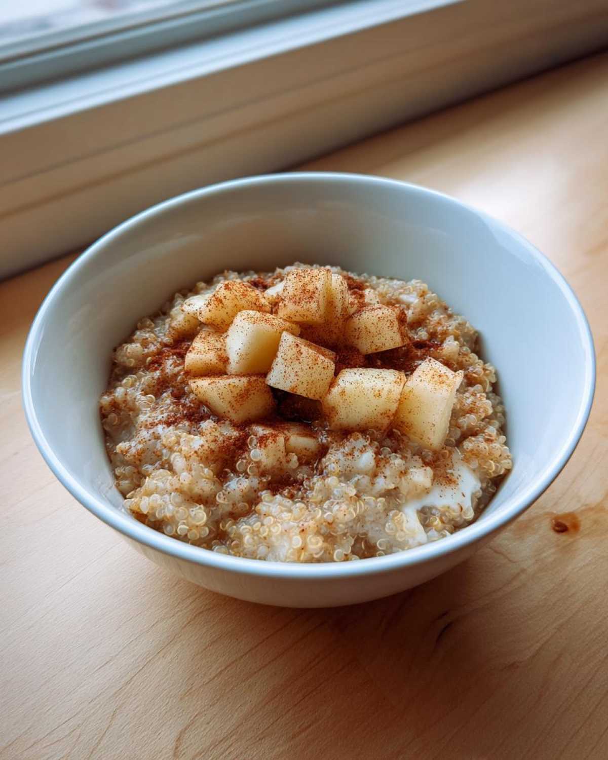 Apple Cinnamon Quinoa Porridge - detail 3