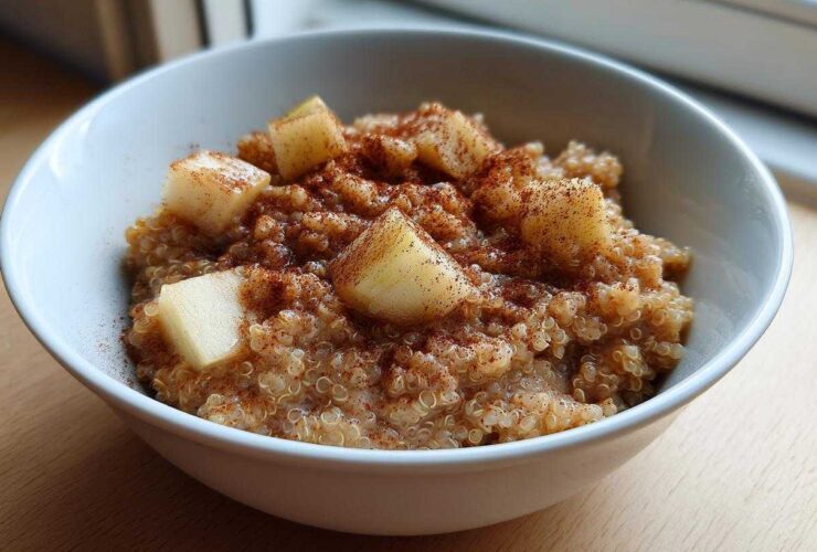 Apple Cinnamon Quinoa Porridge