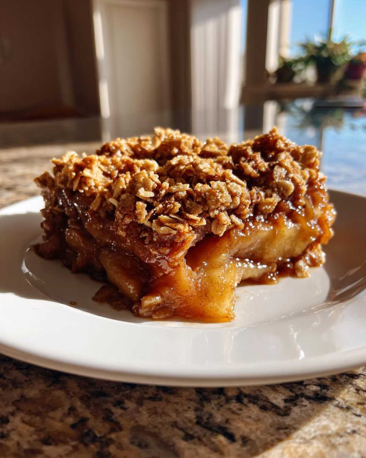 Apple Crisp with Oat Topping - detail 3