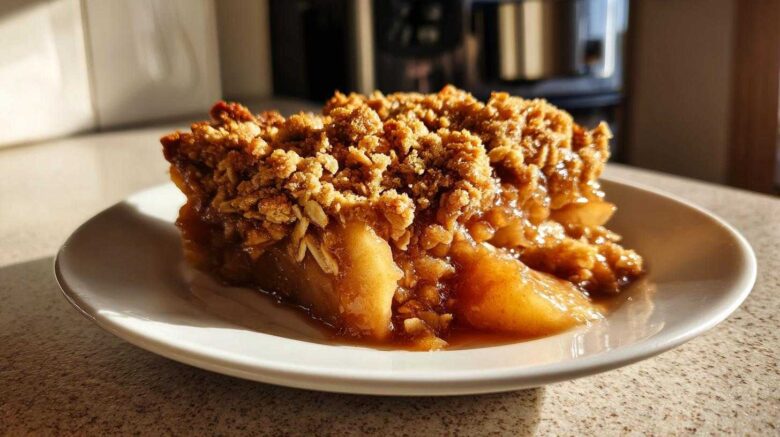 Apple Crisp with Oat Topping
