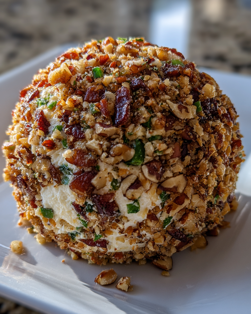 Bacon Jalapeno Cheese Ball - detail 2