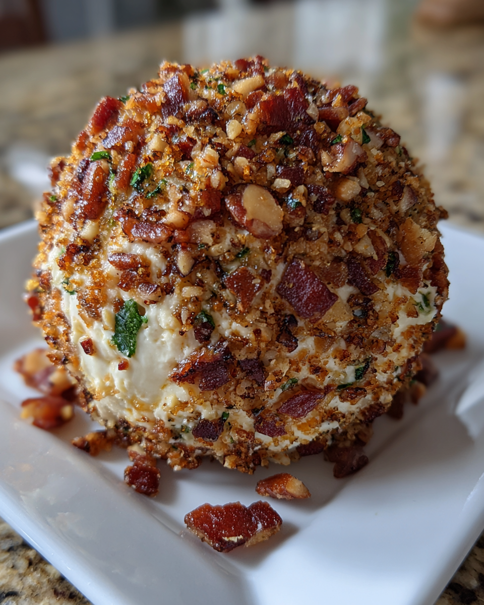 Bacon Jalapeno Cheese Ball - detail 3