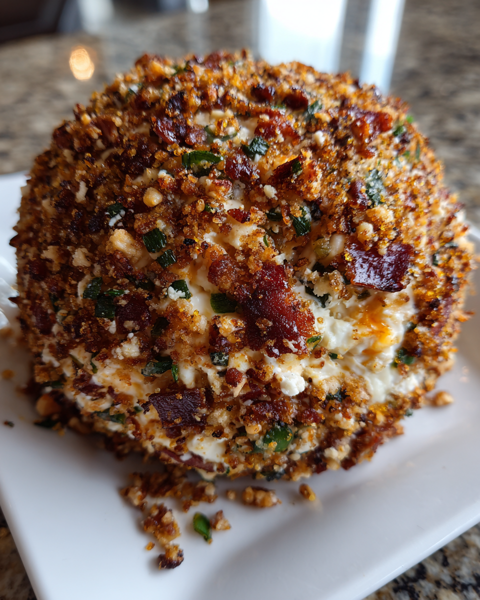 Bacon Jalapeno Cheese Ball - detail 4