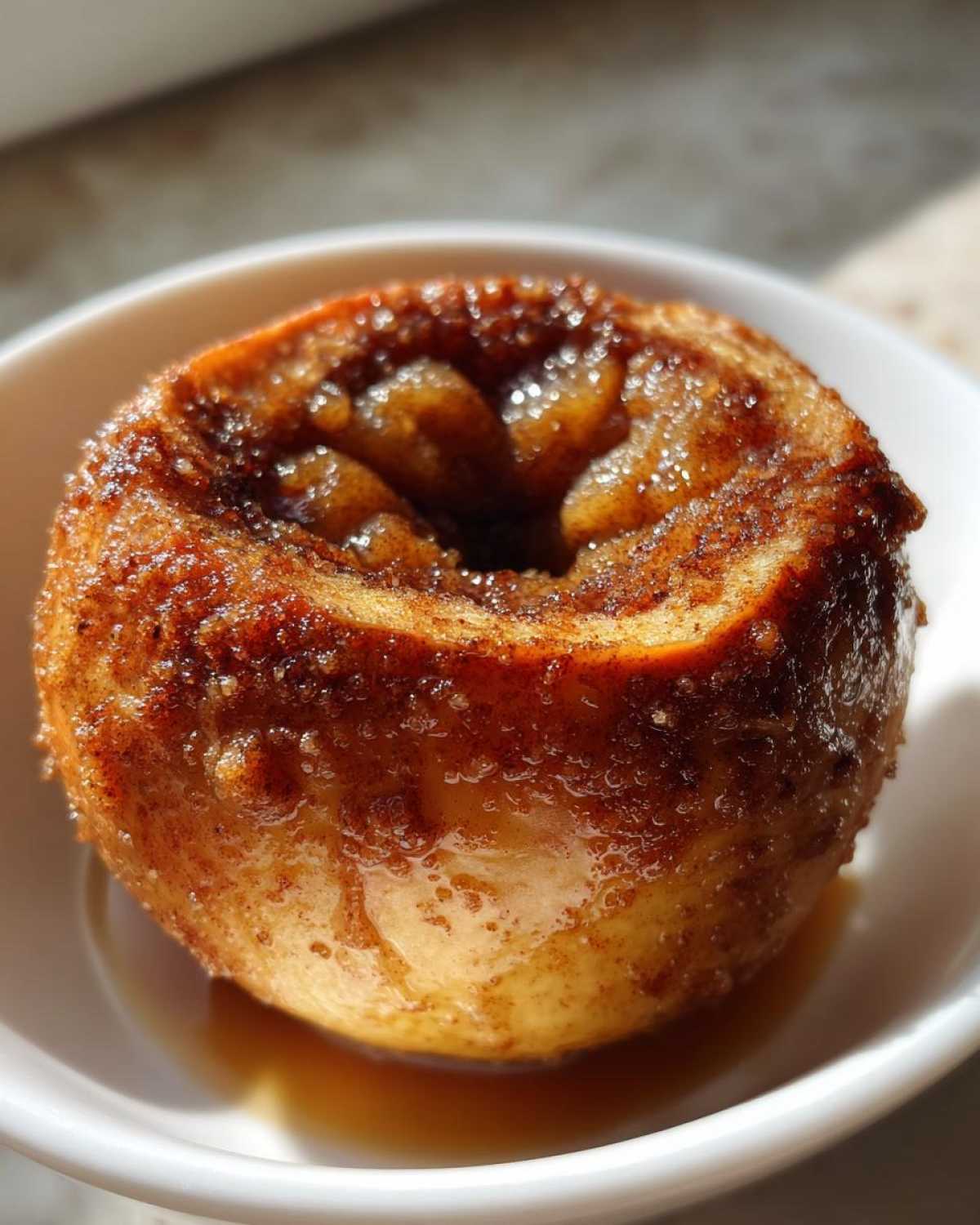 Baked Cinnamon Spiced Apples - detail 2