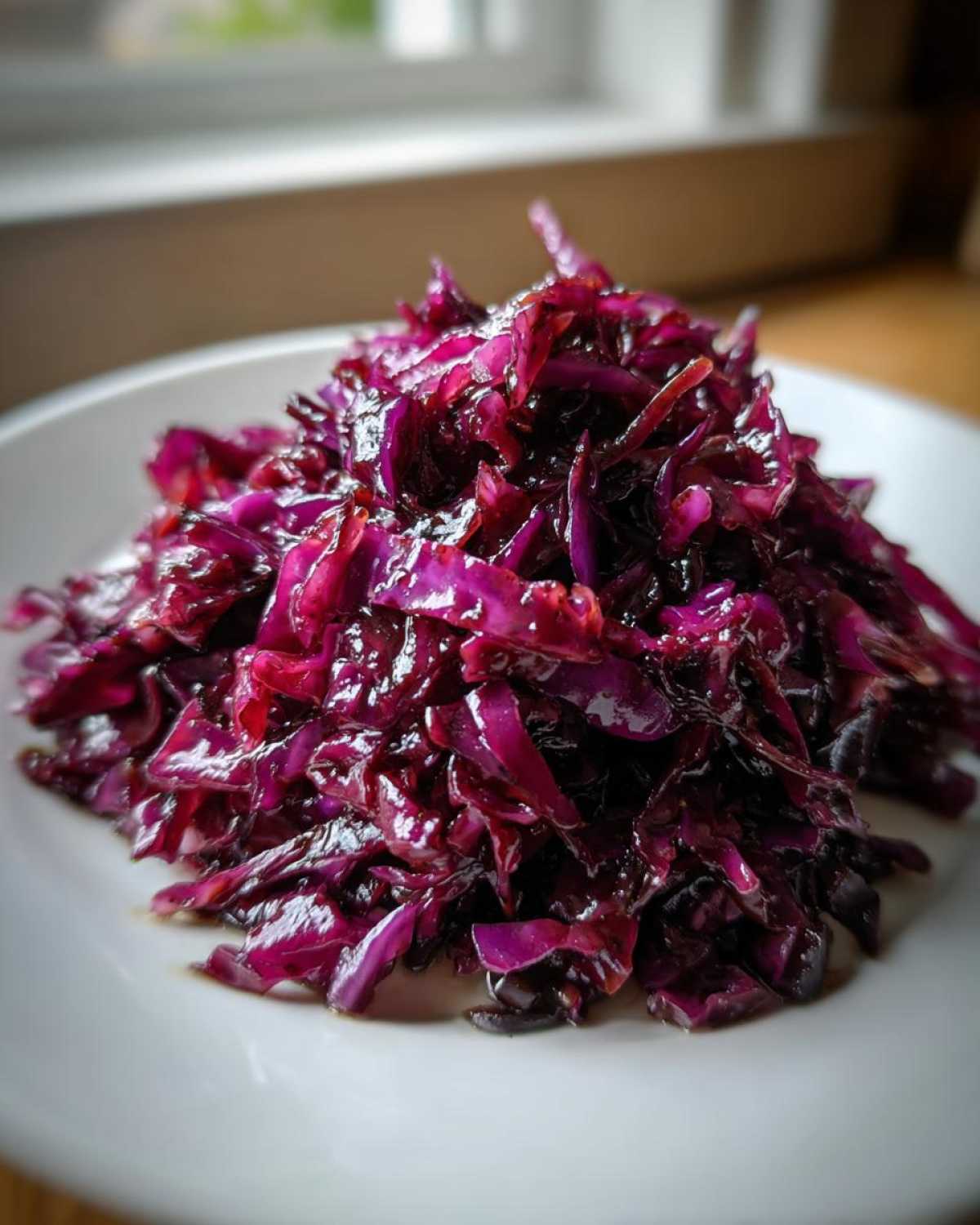 Balsamic Glazed Red Cabbage - detail 2
