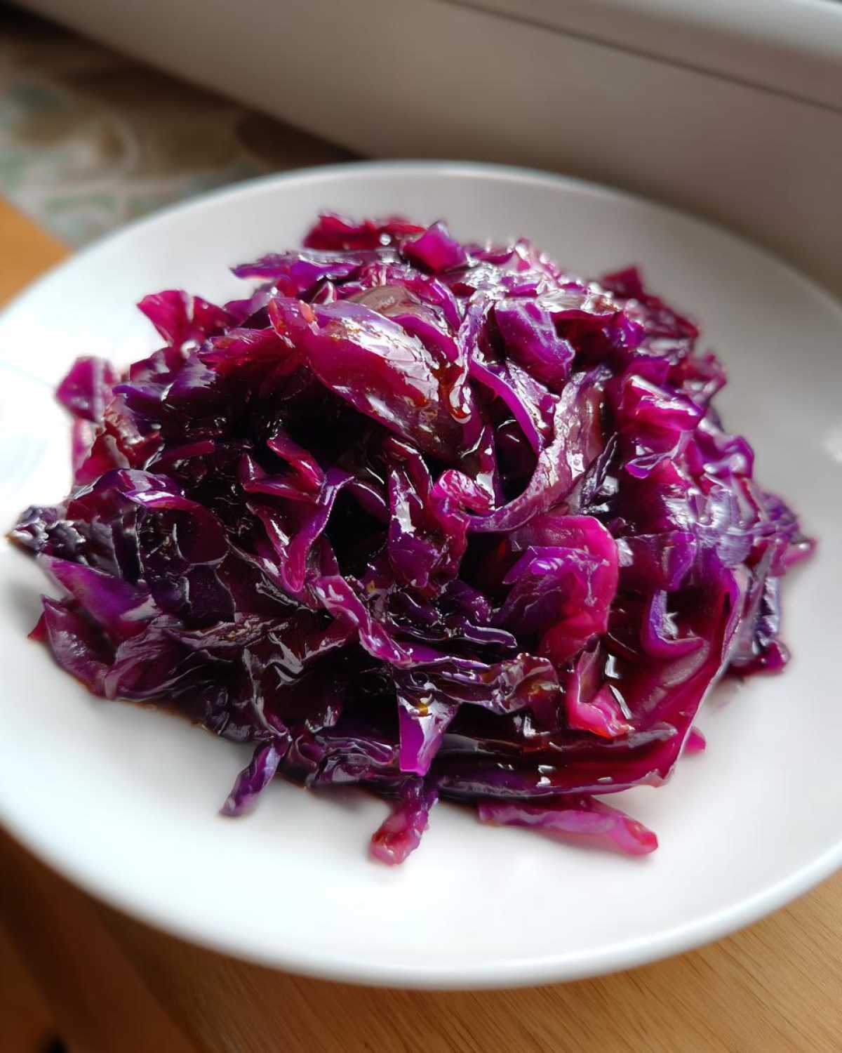 Balsamic Glazed Red Cabbage - detail 3