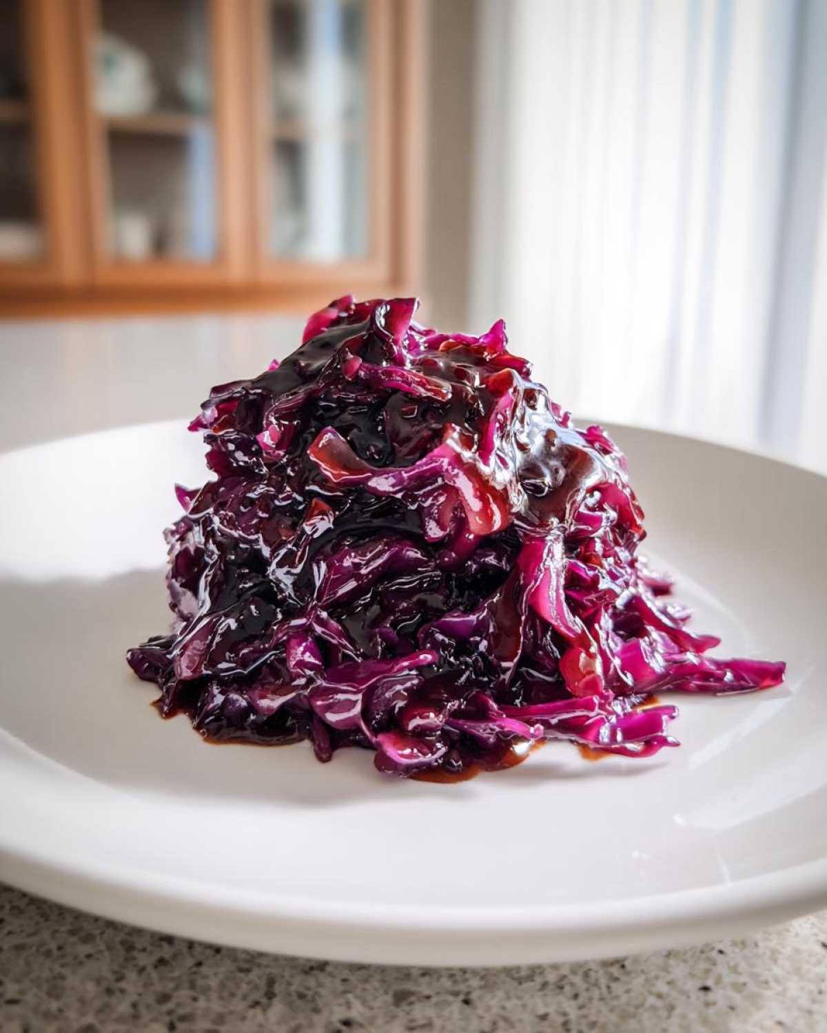 Balsamic Glazed Red Cabbage - detail 4