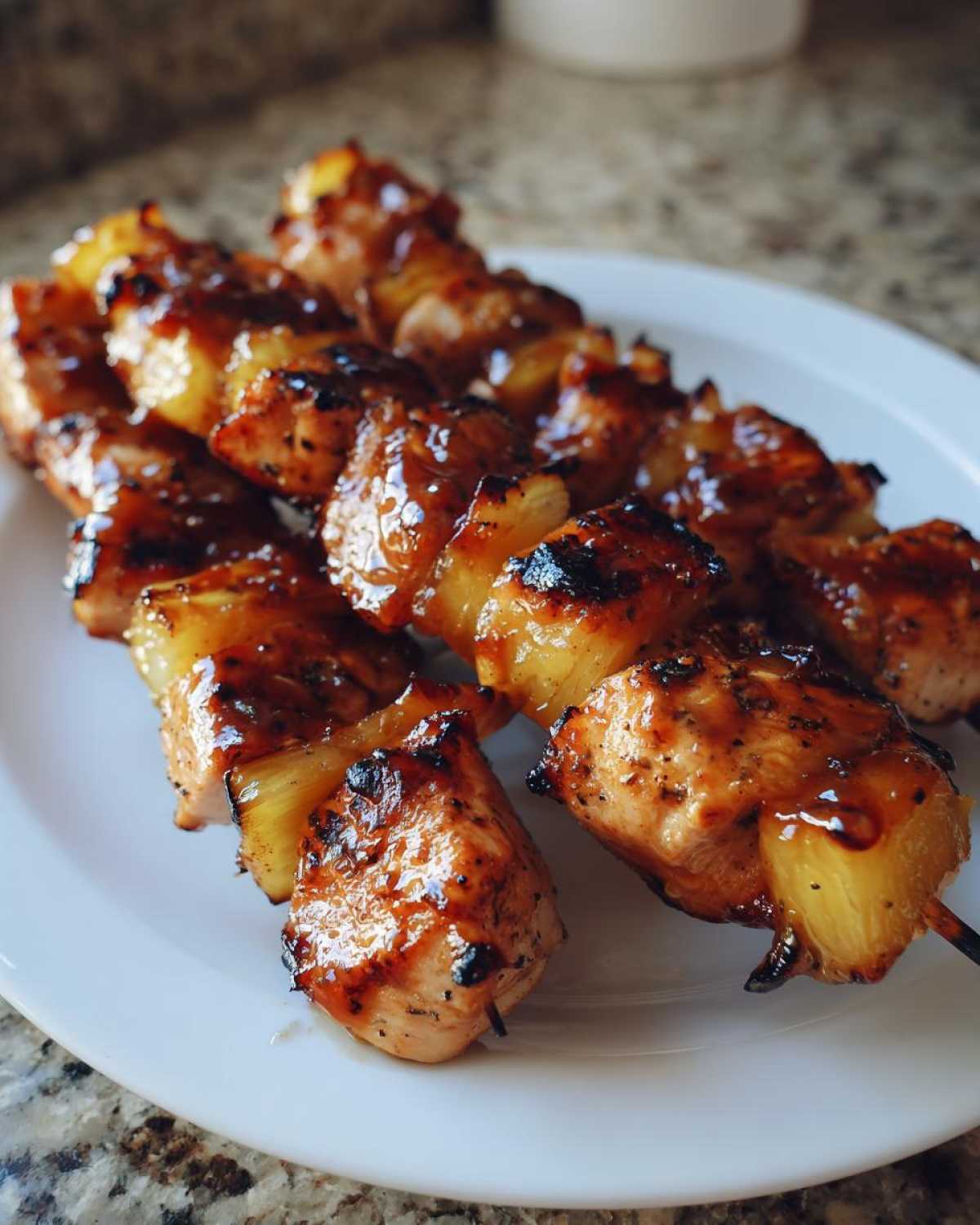 Barbecue Pineapple Chicken Skewers - detail 4