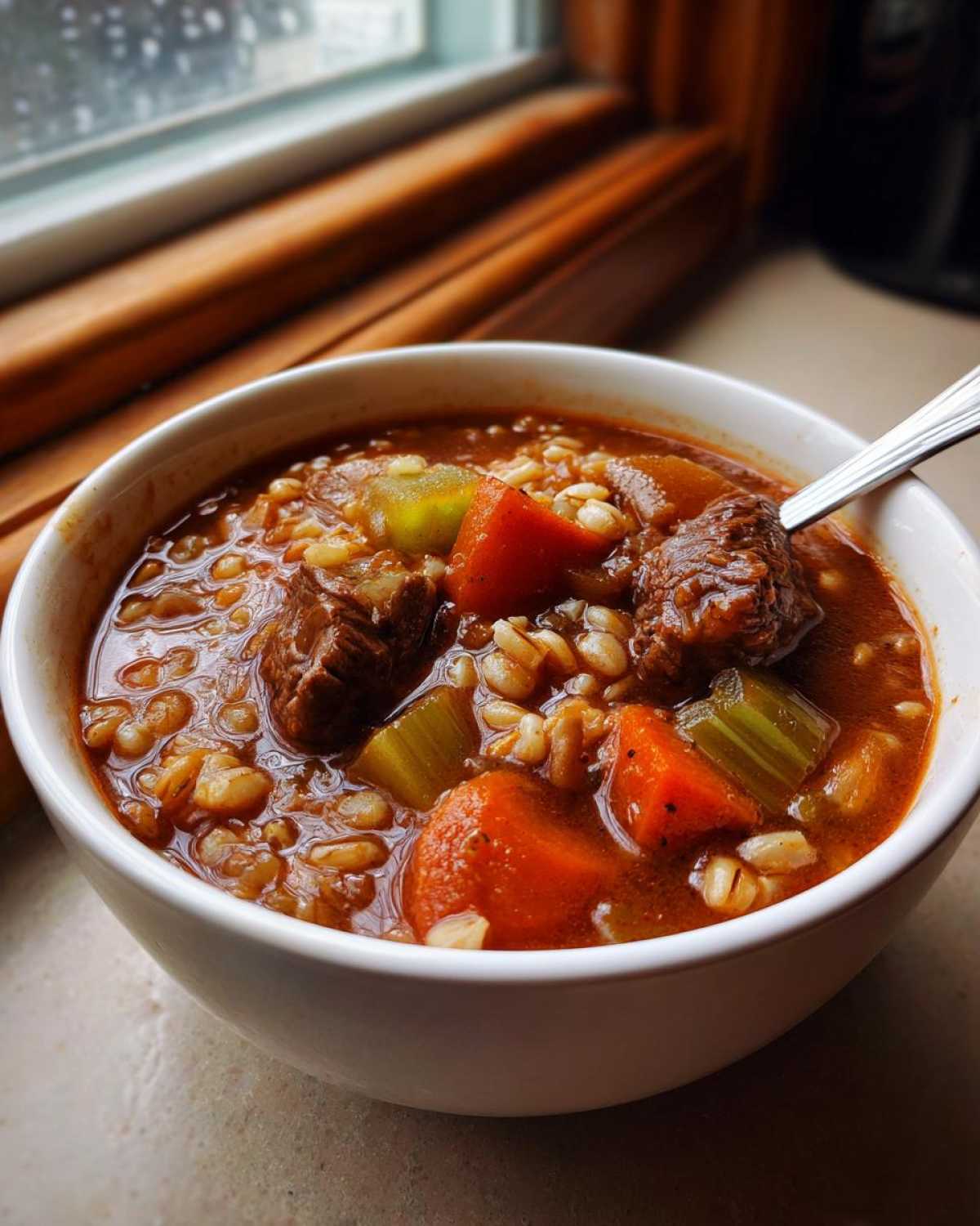 Beef Barley Winter Stew - detail 4