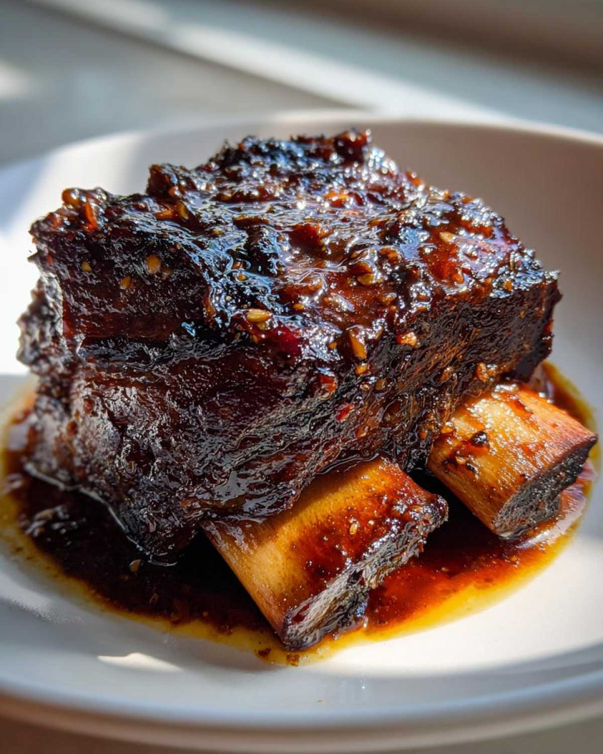 Black Garlic Braised Short Ribs - detail 1